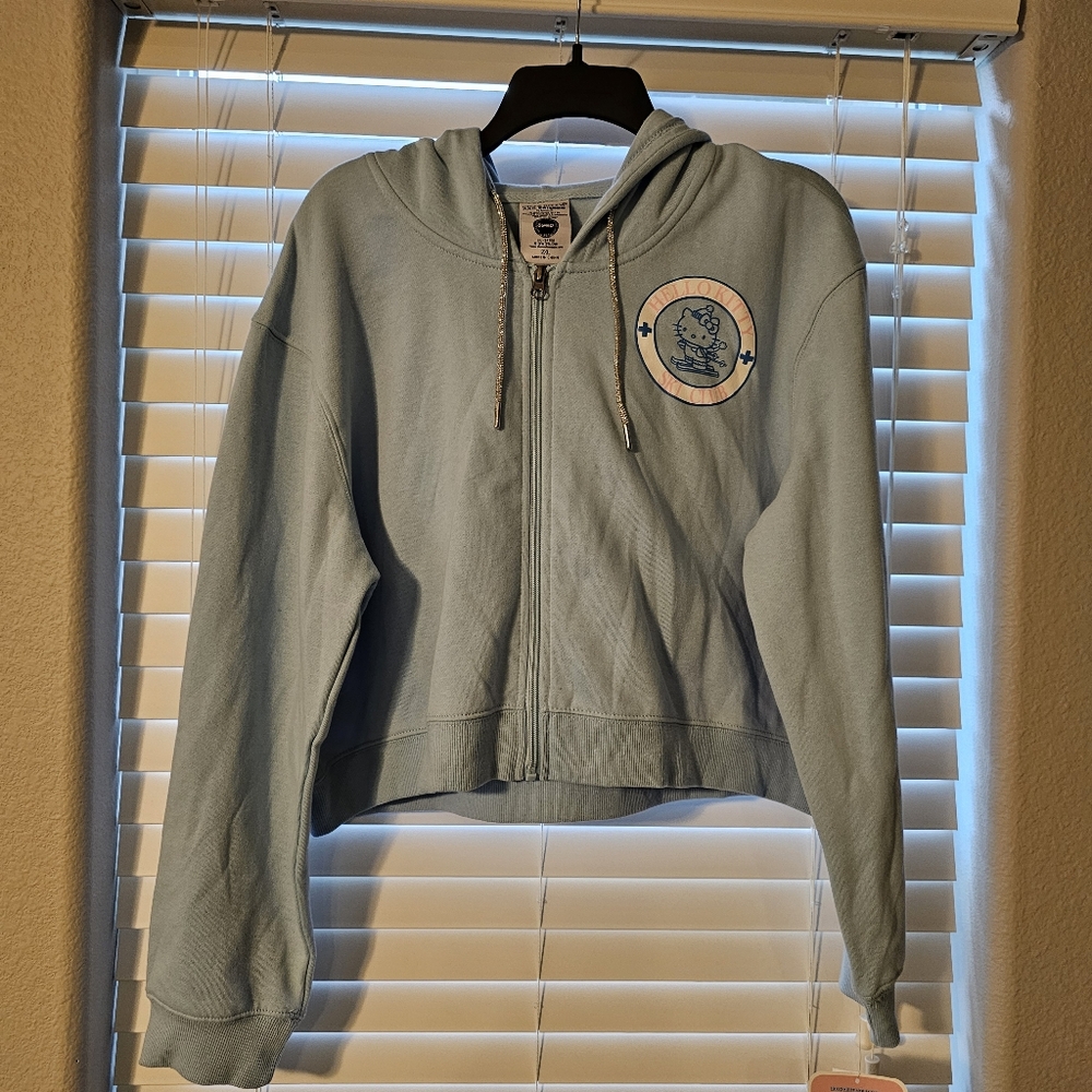 Juniors Crop Hoodie XXL NWT